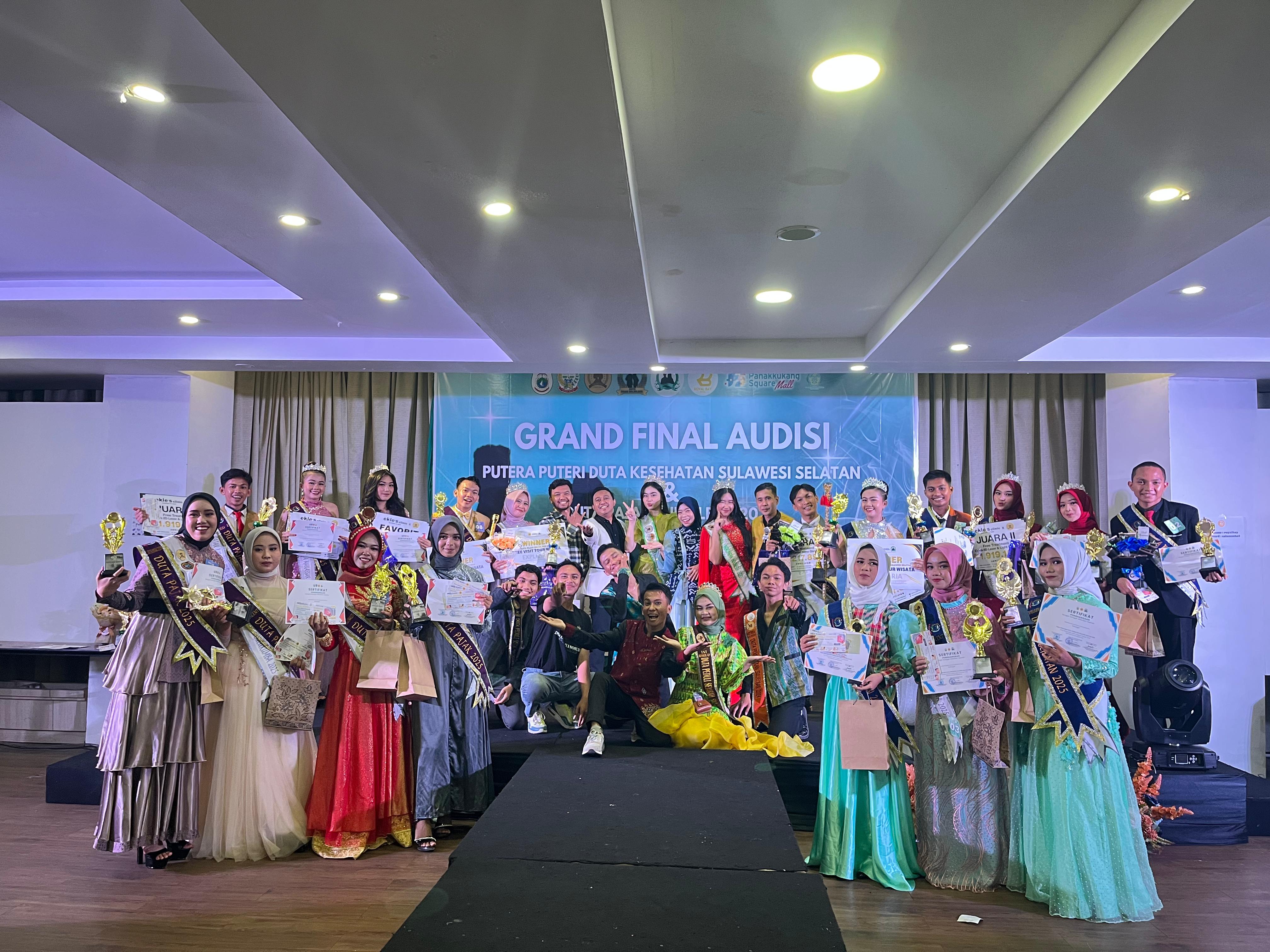 Mahasiswa Program Studi Bisnis Digital FEB UNM, Sri Anggraeni Putri Dinobatkan sebagai Runner-Up 2 Duta Kesehatan Sulawesi Selatan 2025